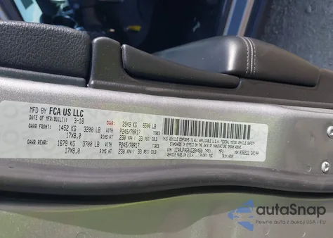 2018 Jeep Grand Cherokee Laredo E 4X4 из США, поврежденный, VIN 1C4RJFAG0JC284460